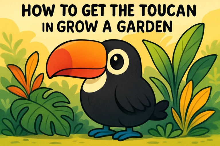 How to Get the Toucan in Grow a Garden – maplestory4guide