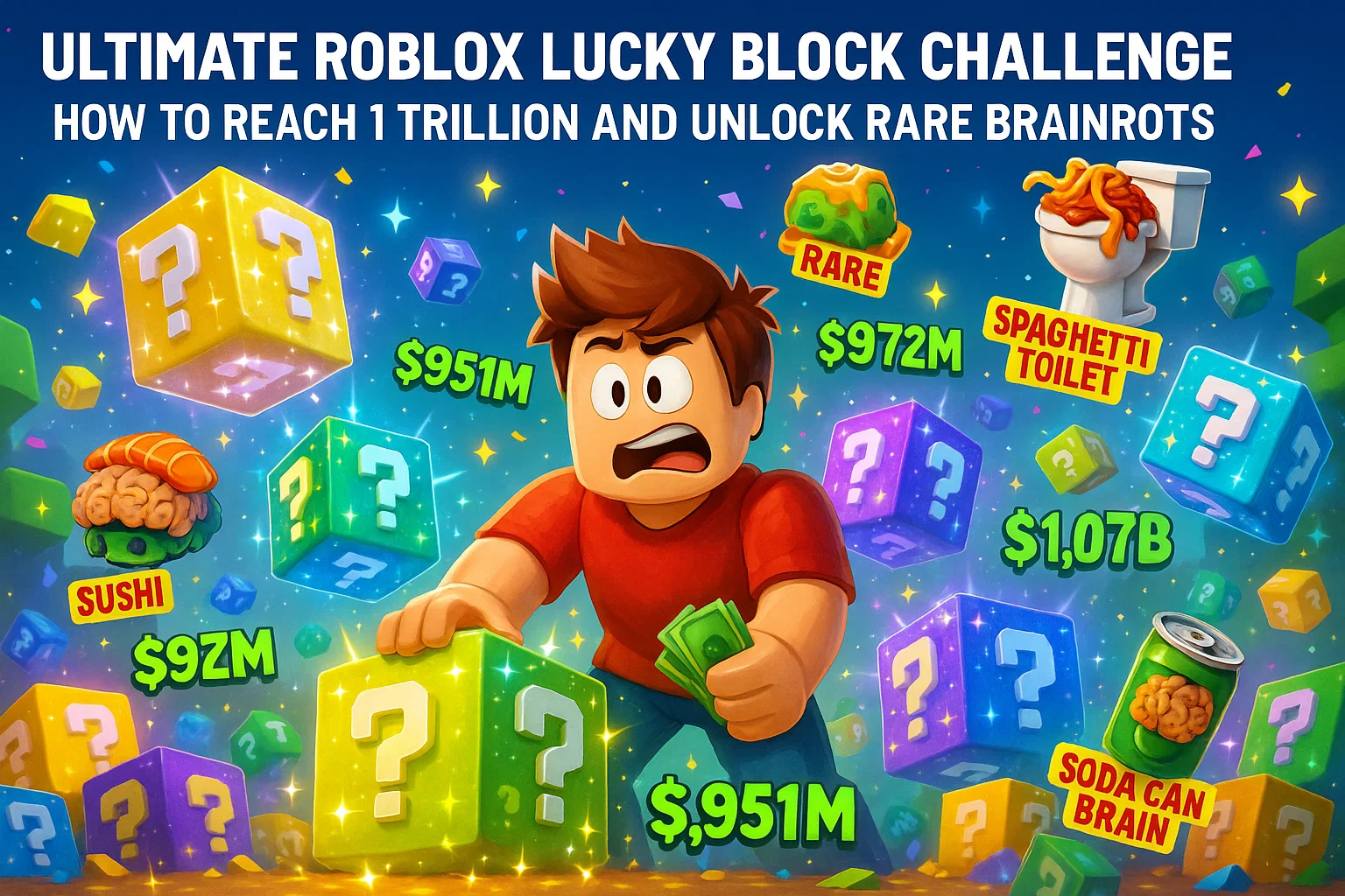 The One-Trillion Lucky Block Challenge: Breaking Down the Craziest Brain Rot Grind in Roblox