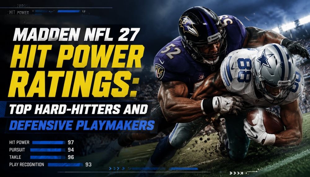 Madden NFL 27 Hit Power Ratings: Top Hard-Hitters and Defensive Playmakers