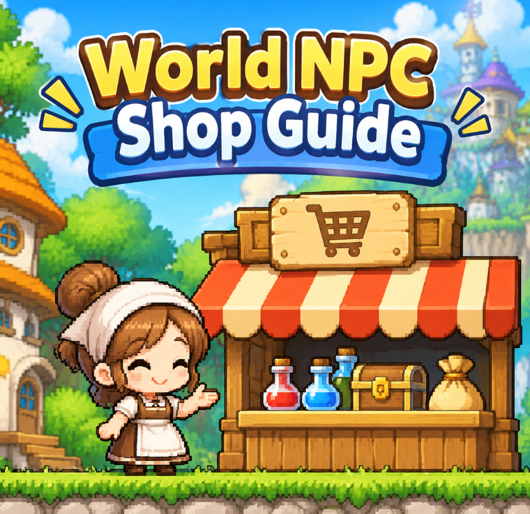 MapleStory Classic World NPC Shop Guide: Where to Buy Weapons, Potions, and Equipment